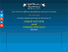 Tablet Screenshot of billbustersfishing.com